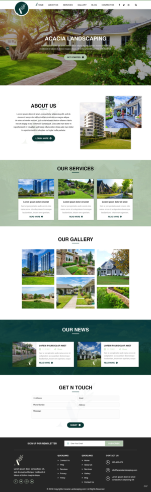 Web Design by pb for this project | Design: #27076409