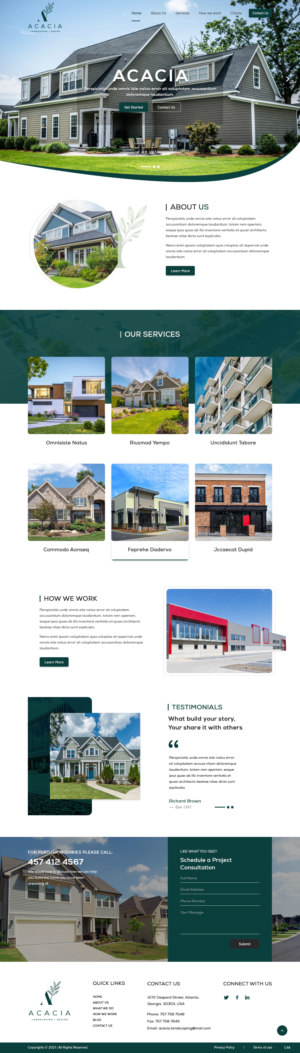 Web Design by pb for this project | Design: #27076411