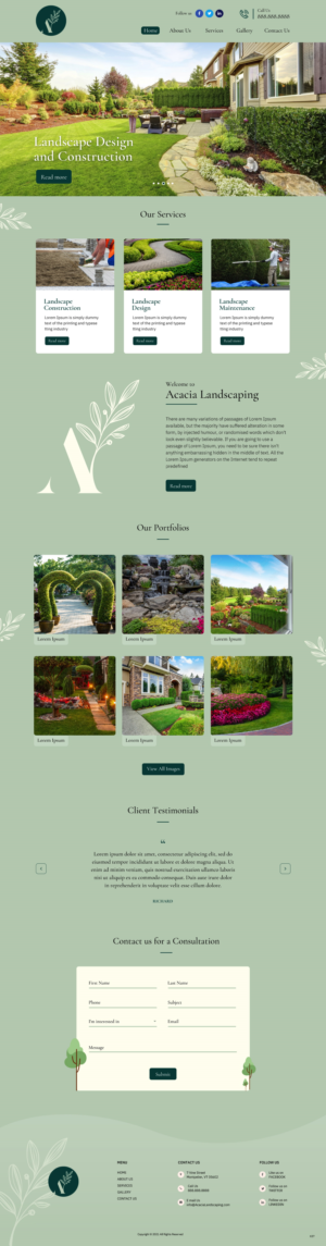 Web Design by pb for this project | Design: #27076421