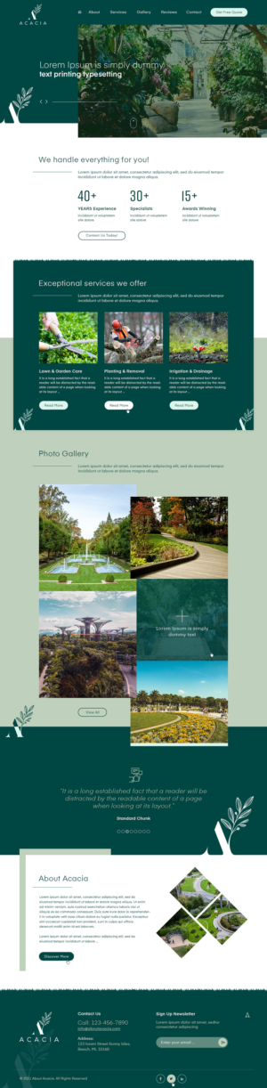 Web Design by Ved Web Services for this project | Design #27088550