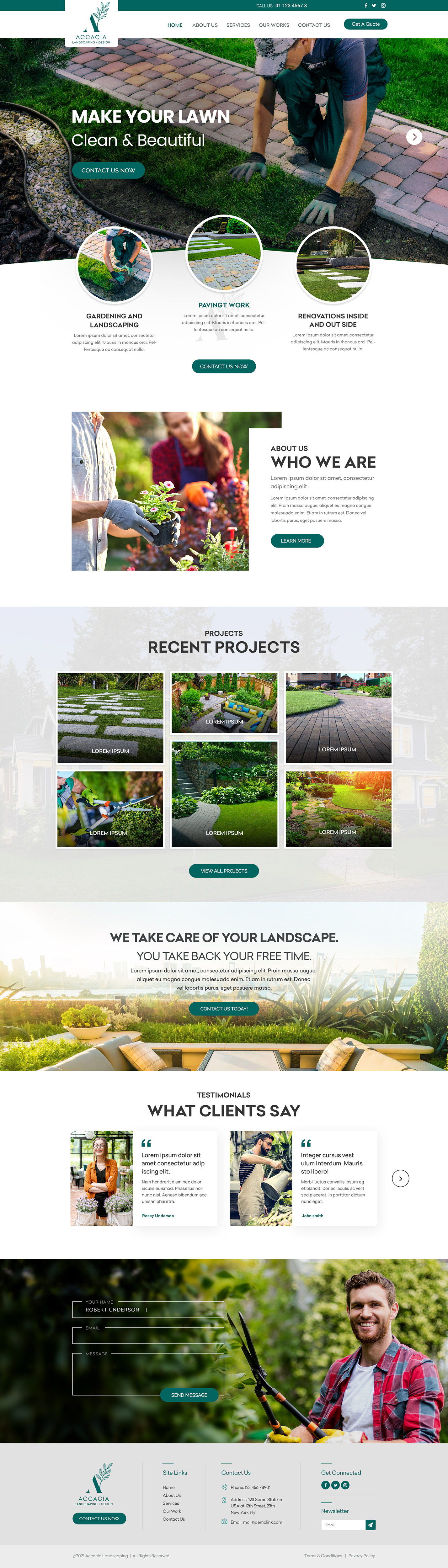 Web Design by Shijo John for this project | Design #27079934