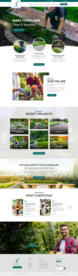 Web Design by Shijo John for this project | Design: #27079934