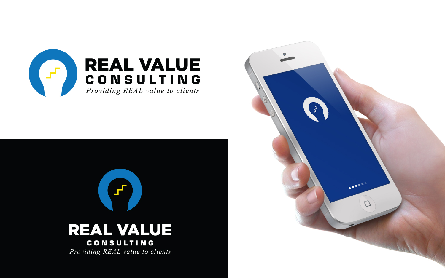 Logo Design by MT for Real Value Consulting | Design #27086870