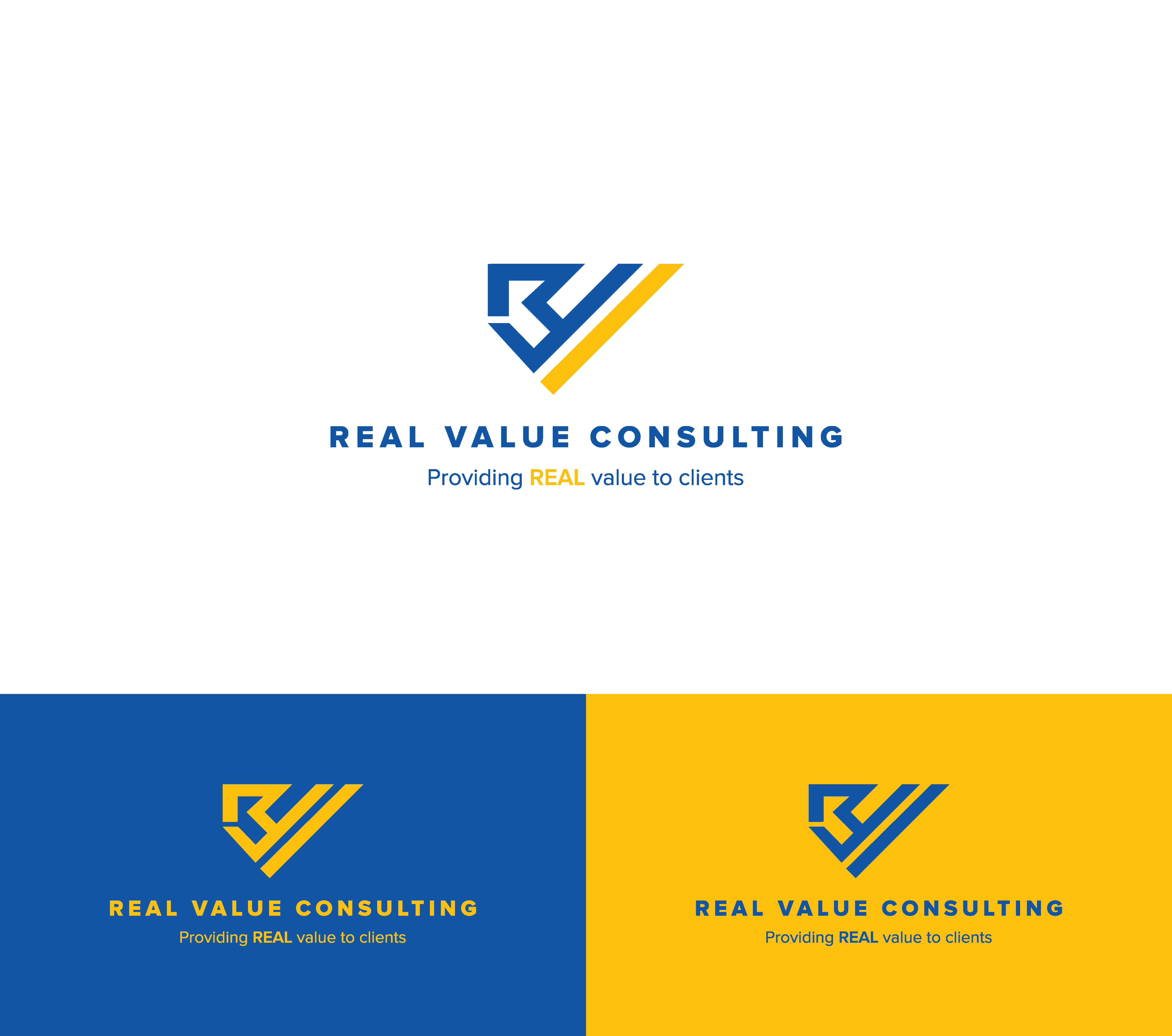 Logo-Design von Ditty rajan für Real Value Consulting | Design #27102047