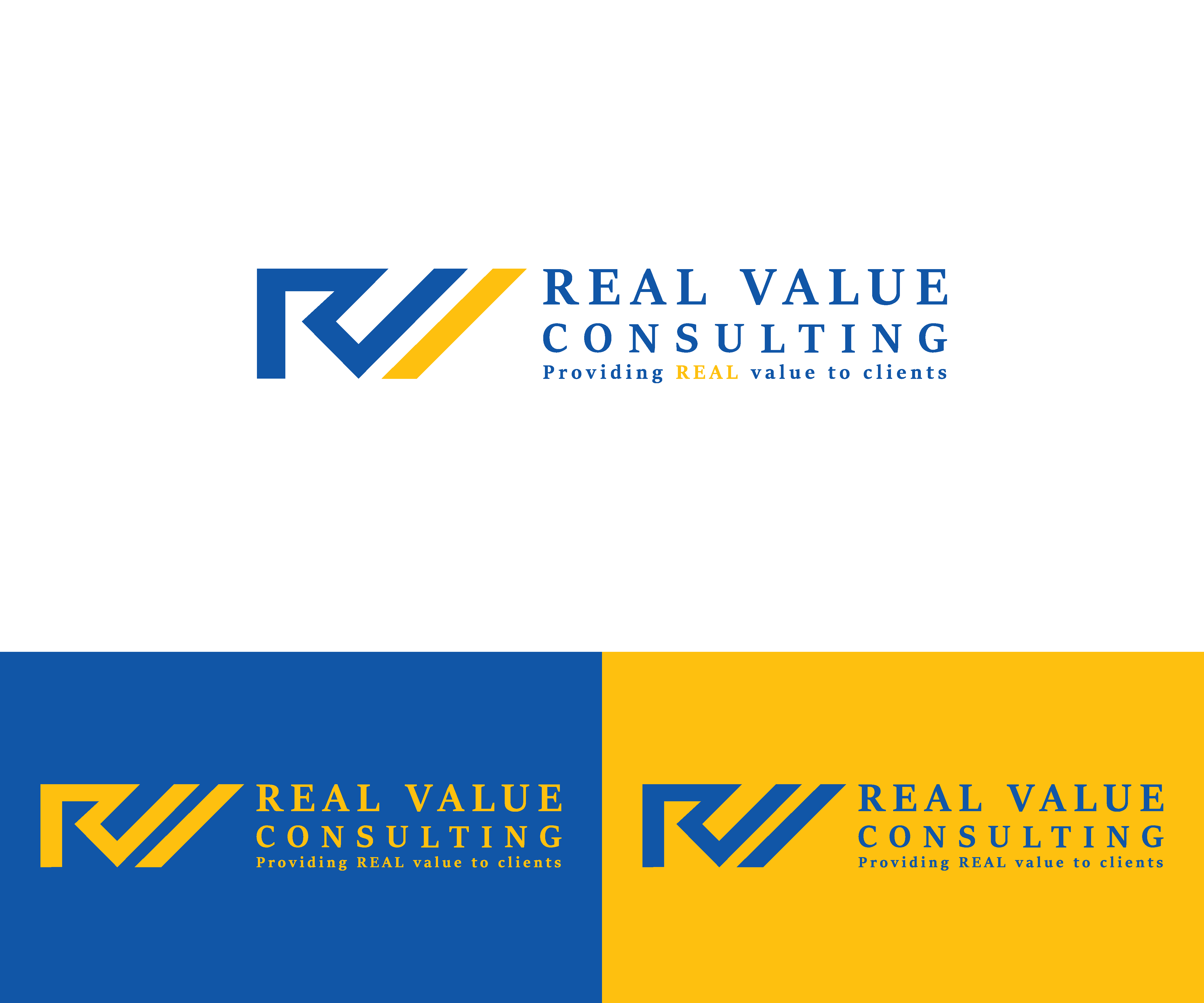 Logo-Design von Ditty rajan für Real Value Consulting | Design #27102205