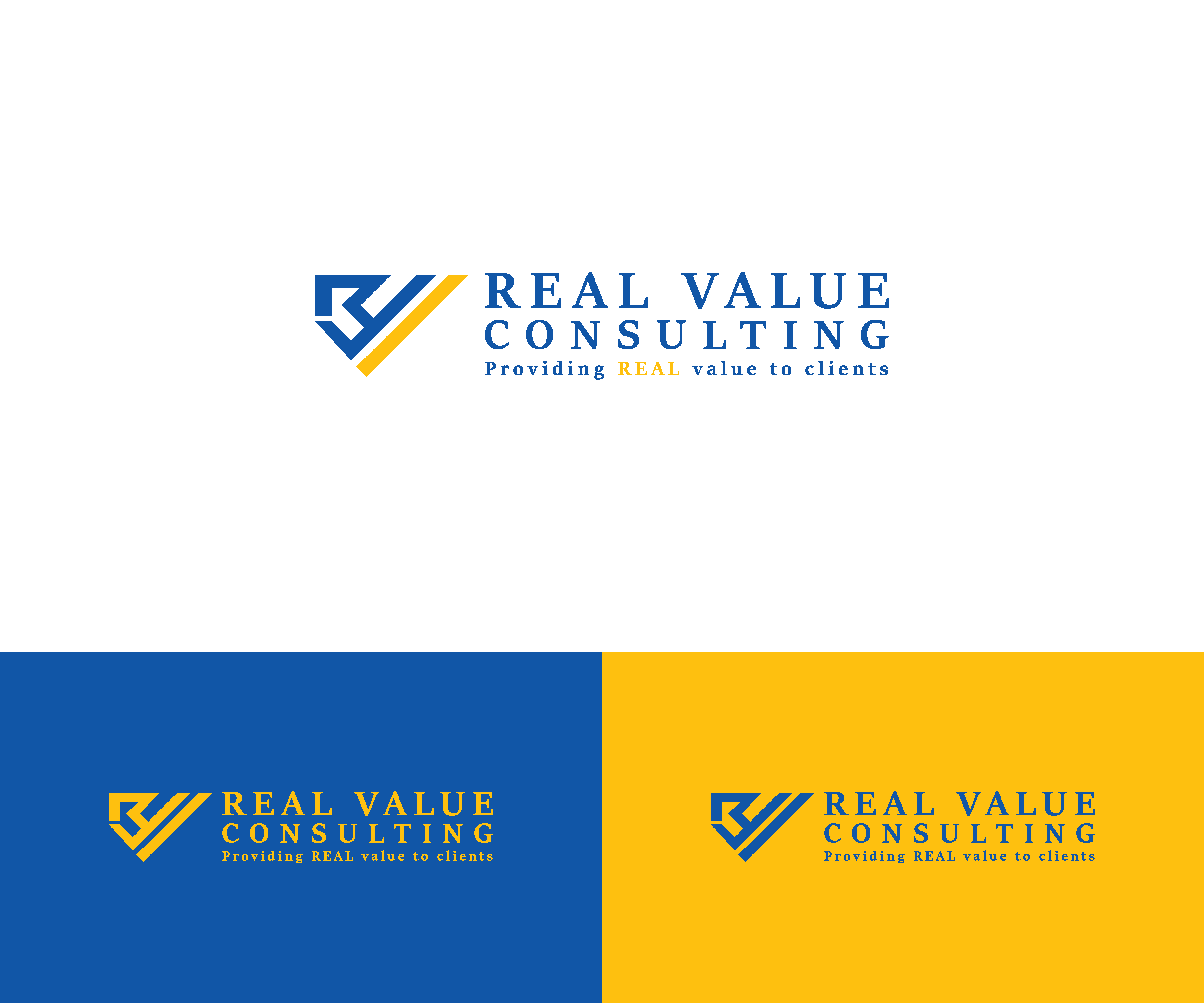 Logo Design by Ditty rajan for Real Value Consulting | Design #27102206