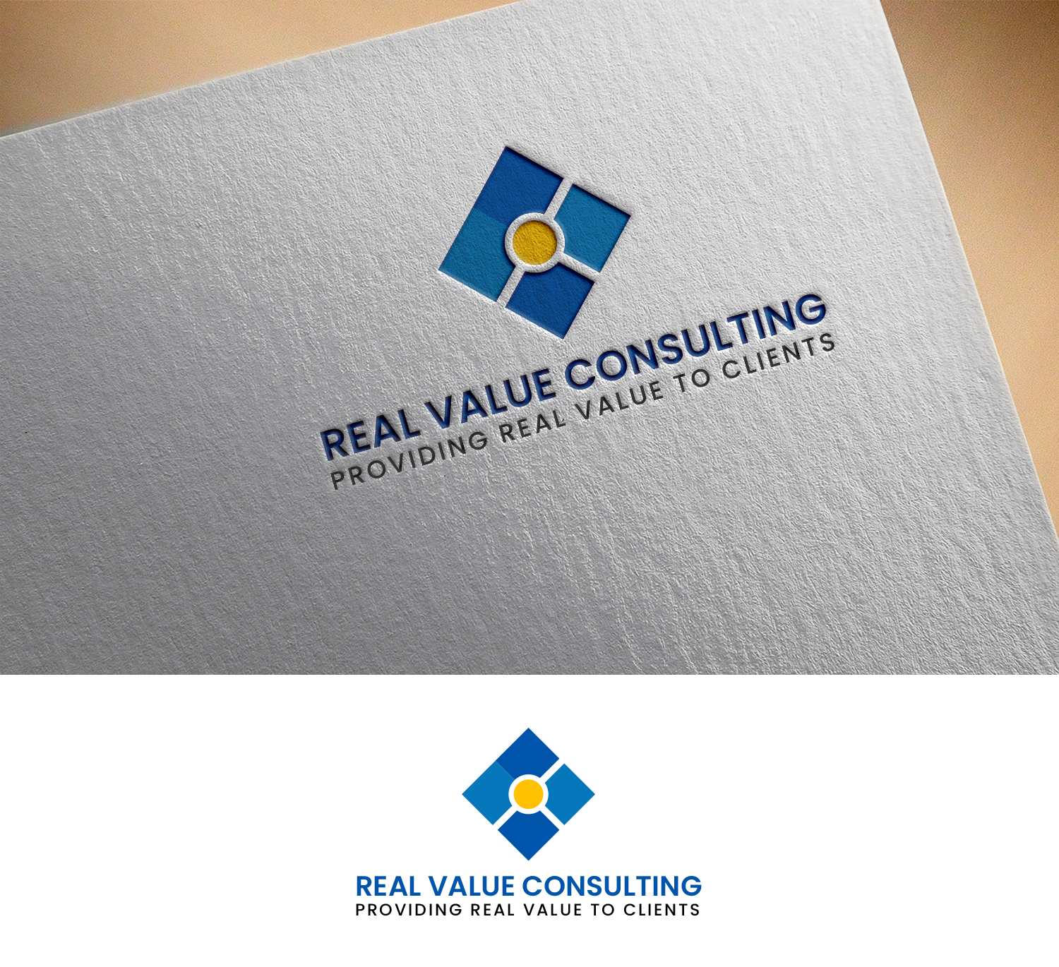 Logo Design by MD Aminul Islam for Real Value Consulting | Design #27076497