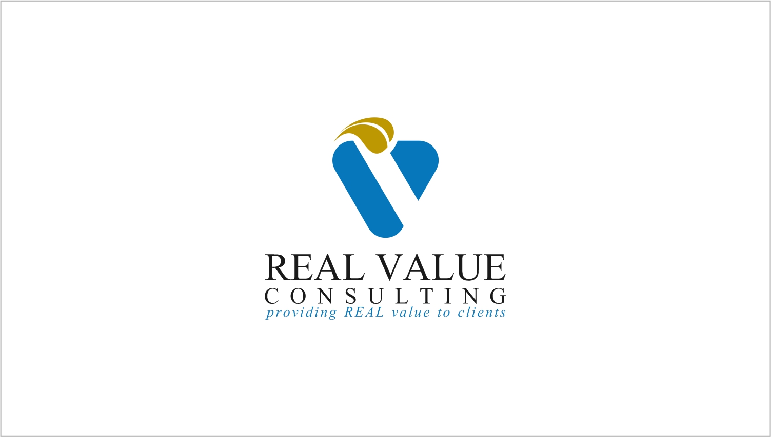 Logo Design by Indra Putra for Real Value Consulting | Design #27083397