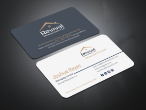 Business Card Design by Rupok 3 for this project | Design #27075749