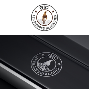 Diseño de Logo por MG.graphics para GIC Les Pierres Blanches | Diseño: #27080761