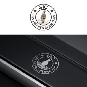 Diseño de Logo por MG.graphics para GIC Les Pierres Blanches | Diseño: #27080762