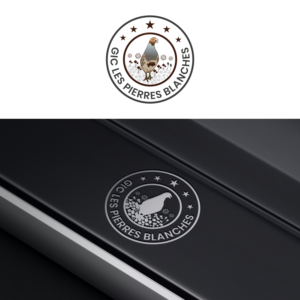 Diseño de Logo por MG.graphics para GIC Les Pierres Blanches | Diseño: #27084158