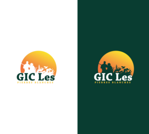 Diseño de Logo por hjyoo para GIC Les Pierres Blanches | Diseño: #27072474