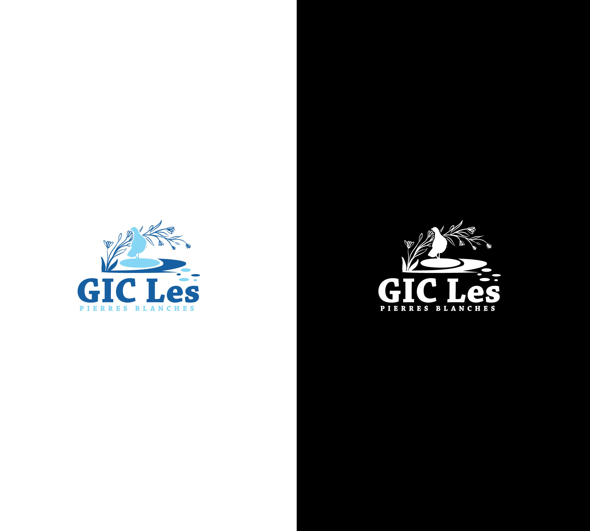 Diseño de Logo por hjyoo para GIC Les Pierres Blanches | Diseño #27085742