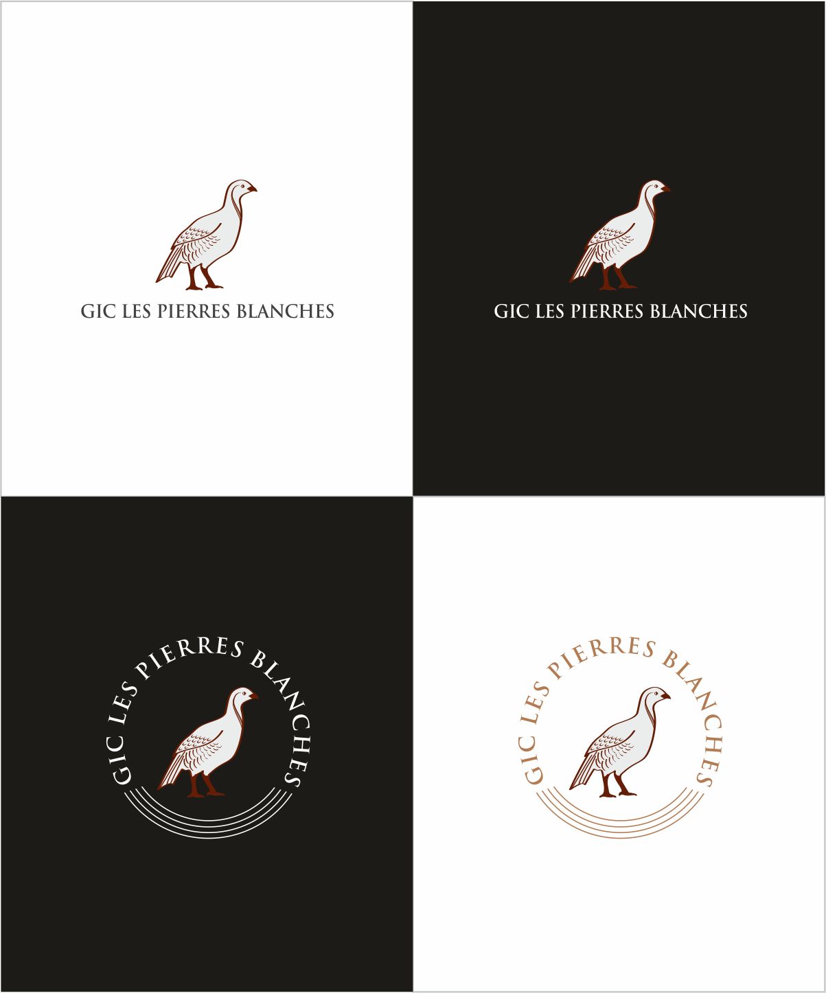 Diseño de Logo por Dave Paresh para GIC Les Pierres Blanches | Diseño #27079819