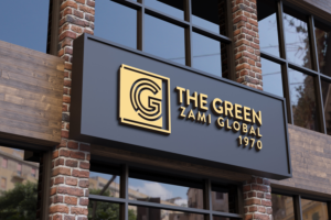 New logo for Main company  :  Zami star    & new logo design for : The Green | Logo Design by makerlogoz