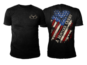 T shirt design for “A Hunter’s Quest” improve on my logo | T-Shirt-Design von Bayu_susilo