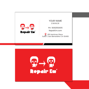 Business Card Design by Nadirashakil
