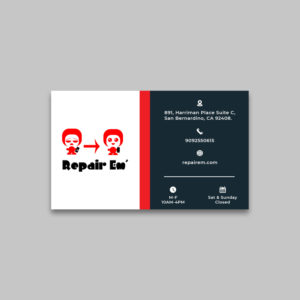 Business Card Design by Thaqi