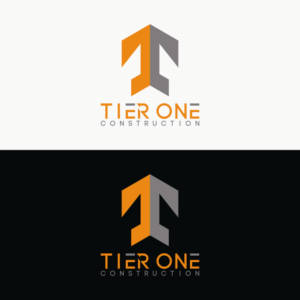 Tier One Construction | Logo Design by agung 25