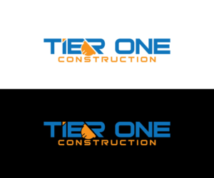 Tier One Construction | Logo Design by hjyoo