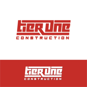 Tier One Construction | Logo Design by Ashani Bhattacharya