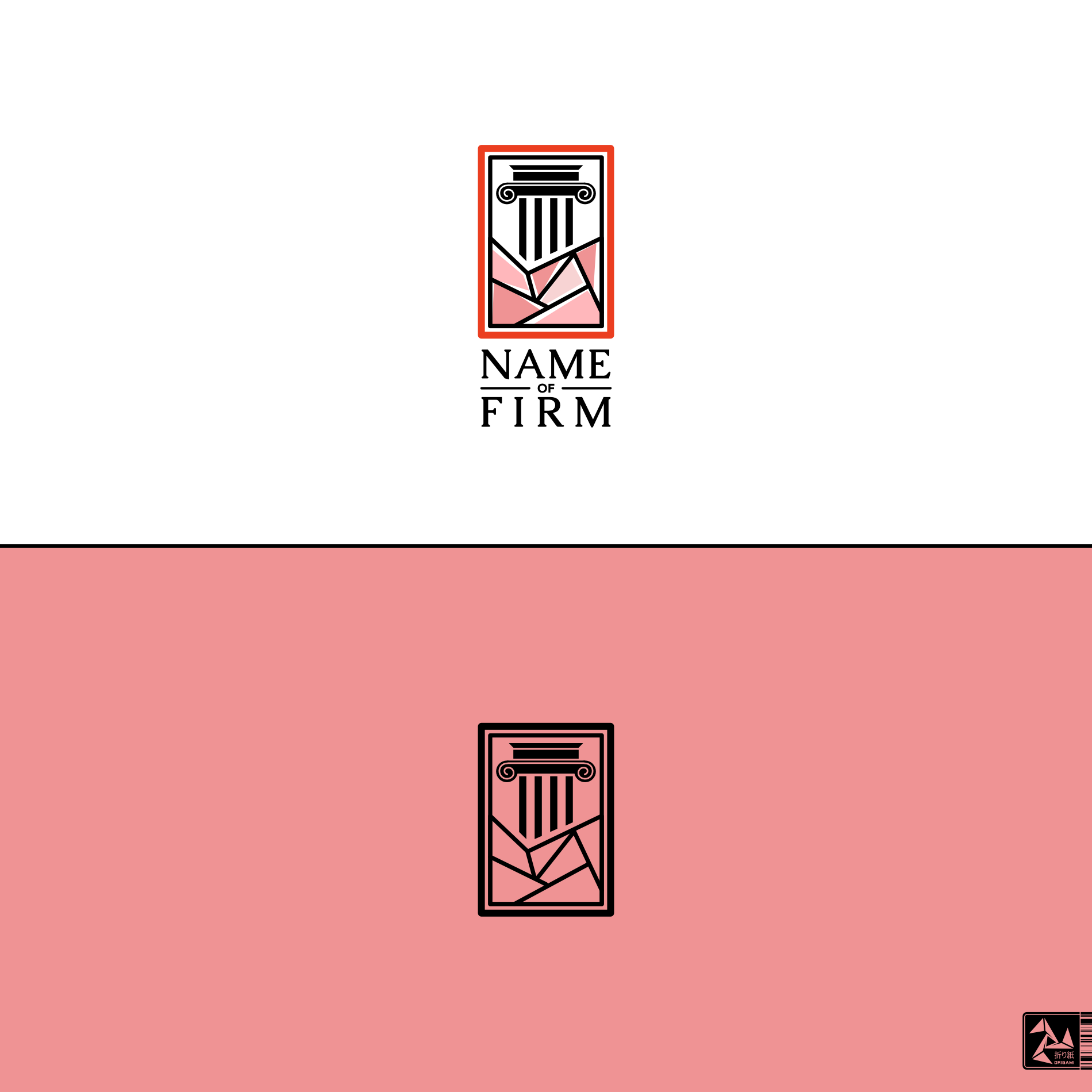 Logo Design by Origami visual for Shahlaei Law | Design #27074975