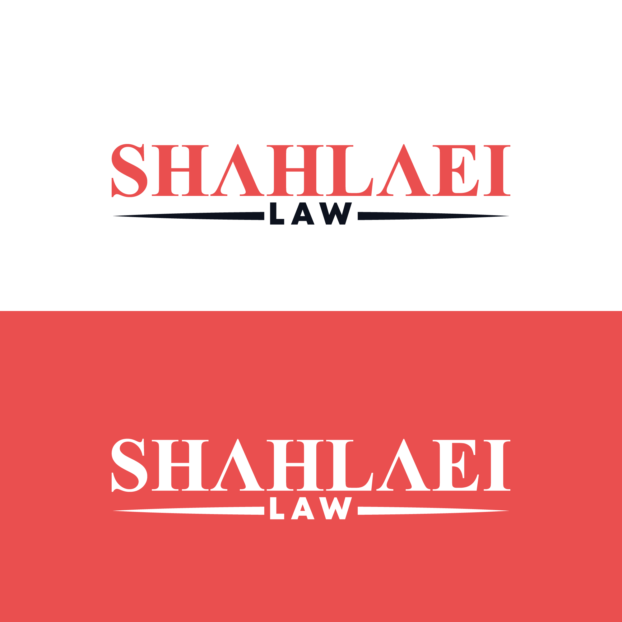 Logo Design by Zak deZign for Shahlaei Law | Design #27073167