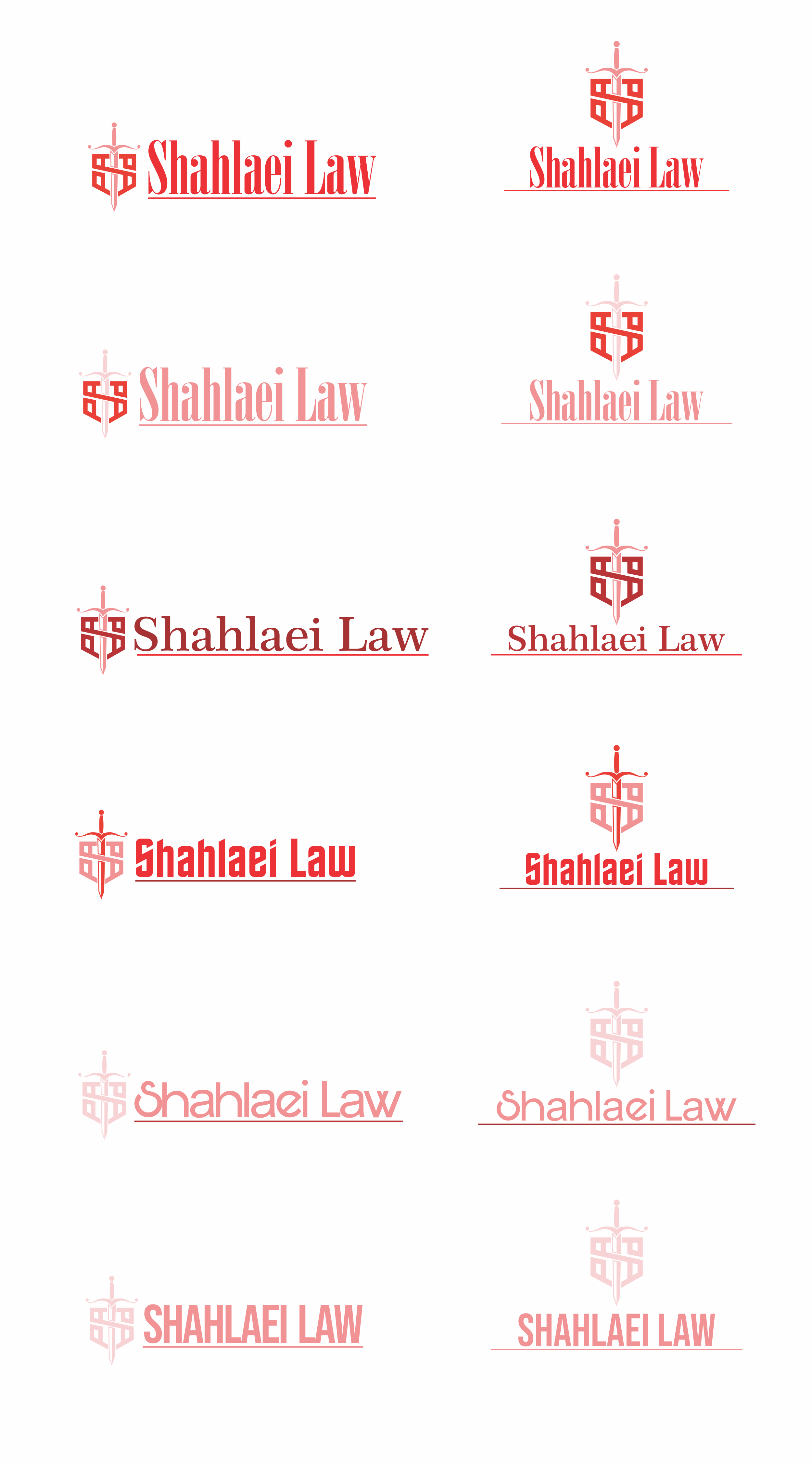 Logo Design by Doddy.K.Insani for Shahlaei Law | Design #27077434