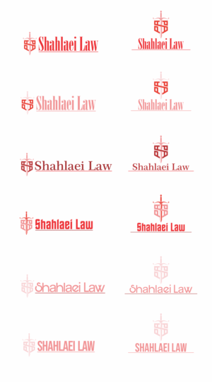 Logo Design by Doddy.K.Insani for Shahlaei Law | Design: #27077434