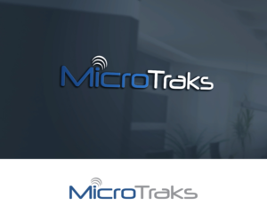 Just our company name: MicroTraks | Logo Design by BabAgori