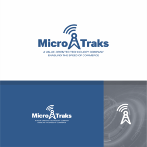 Just our company name: MicroTraks | Logo Design by Sibyle