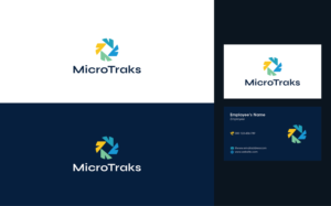 Just our company name: MicroTraks | Logo Design by lnb...