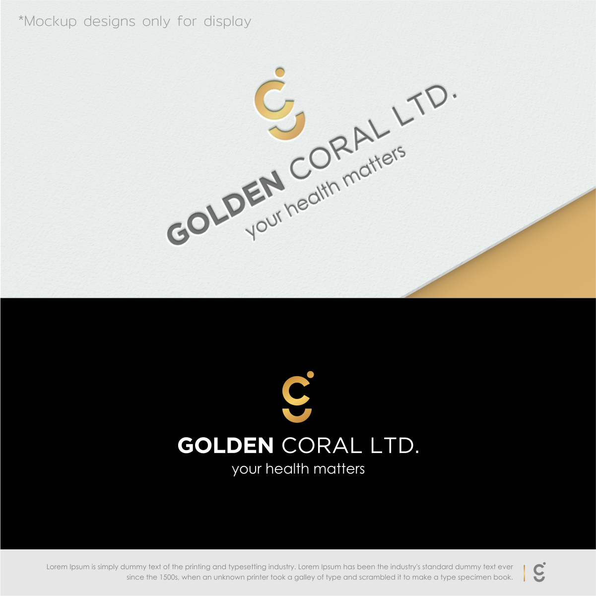 Logo Design by .Ashu. for Golden Coral LTD. | Design #27073612
