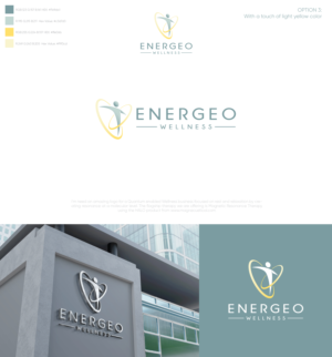 Energeo Wellness (wellness can be smaller) | Logo Design by dharlan