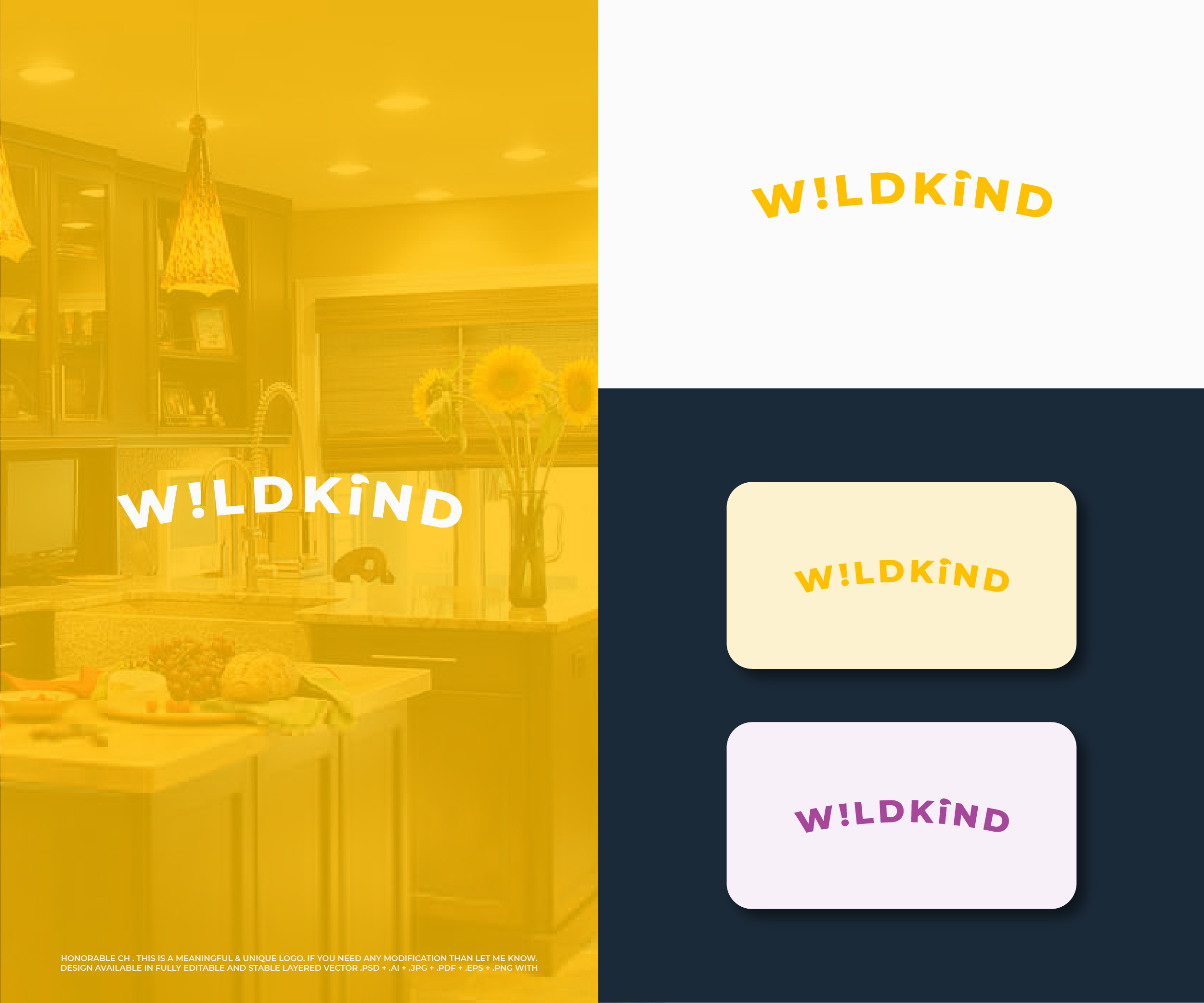 Diseño de Logo por Riad | Branding & Logo Expert para WildKind | Diseño #27132284