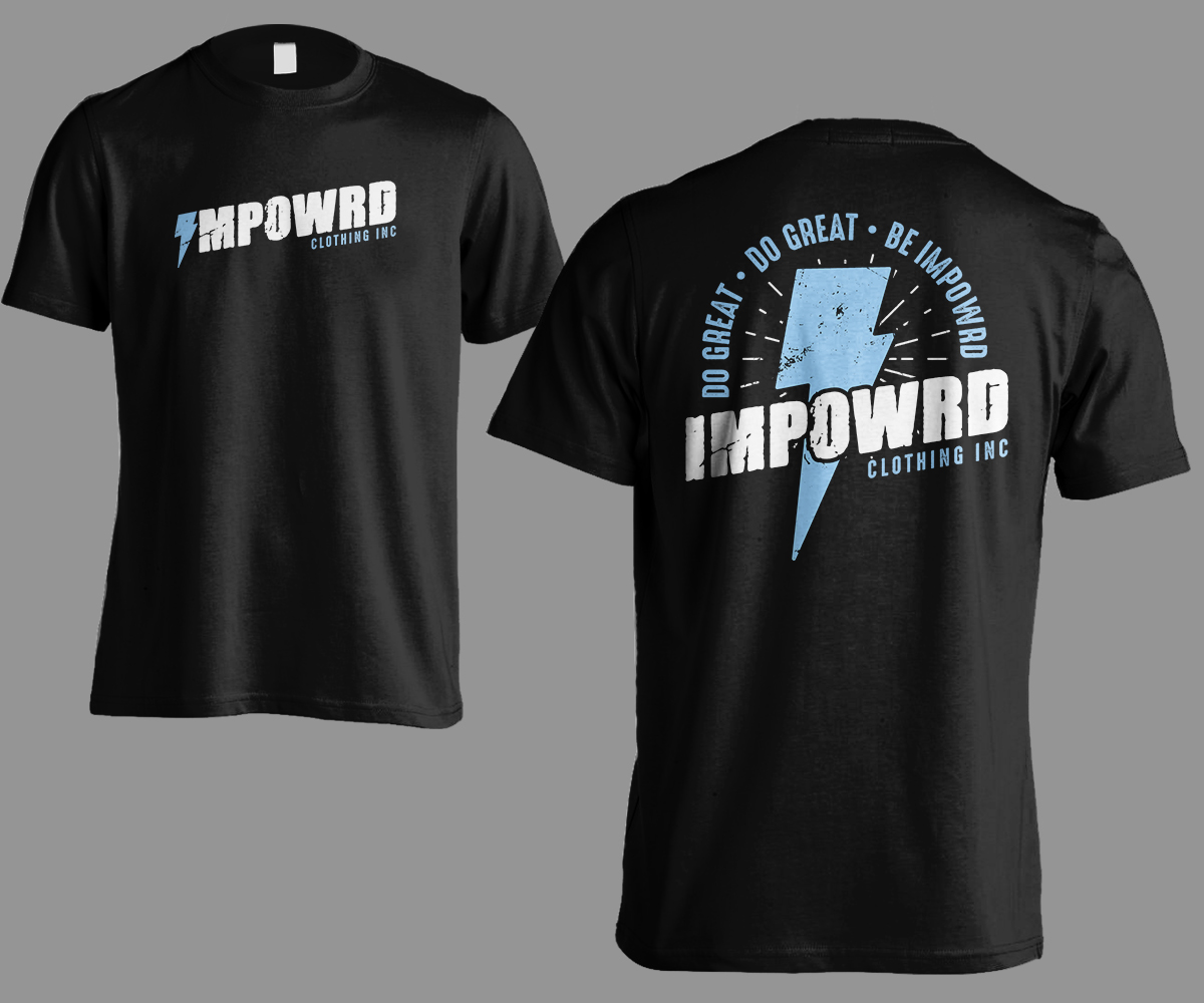 Diseño de Camiseta por Andi Yan para Impowrd Clothing Inc | Diseño #27079009
