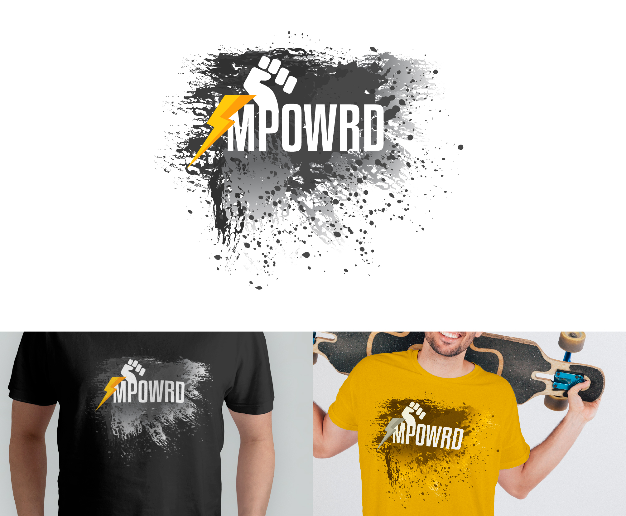 T-shirt Design by ileanalp for Impowrd Clothing Inc | Design #27076845