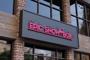 epic snow box | Logo Design by makerlogoz