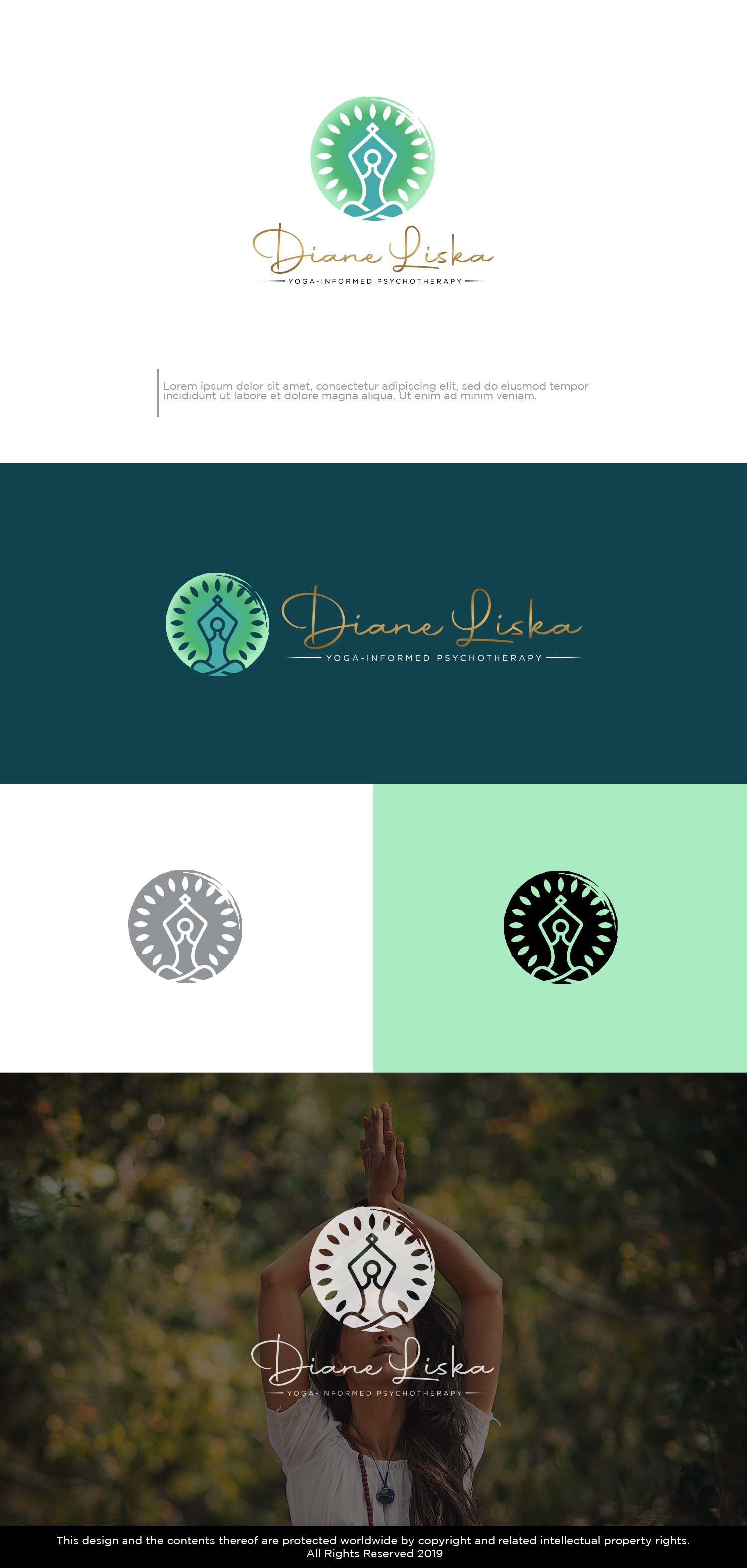 Logo-Design von Kim Ji für Diane Liska, Psychotherapy & Consulting | Design #27077438