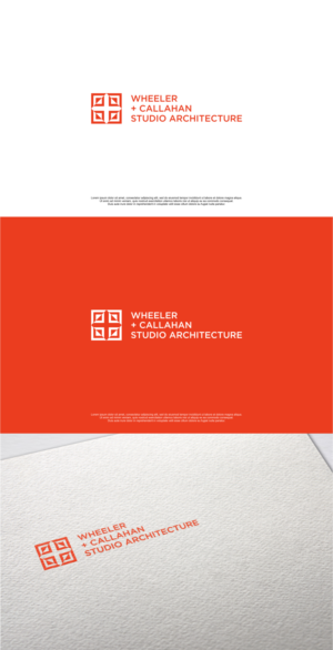 Text is already set, Wheeler + Callahan - Studio Architecture | Design de Logo par MASH Std