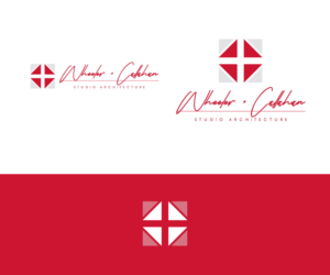 Text is already set, Wheeler + Callahan - Studio Architecture | Logo Design by Iris 3