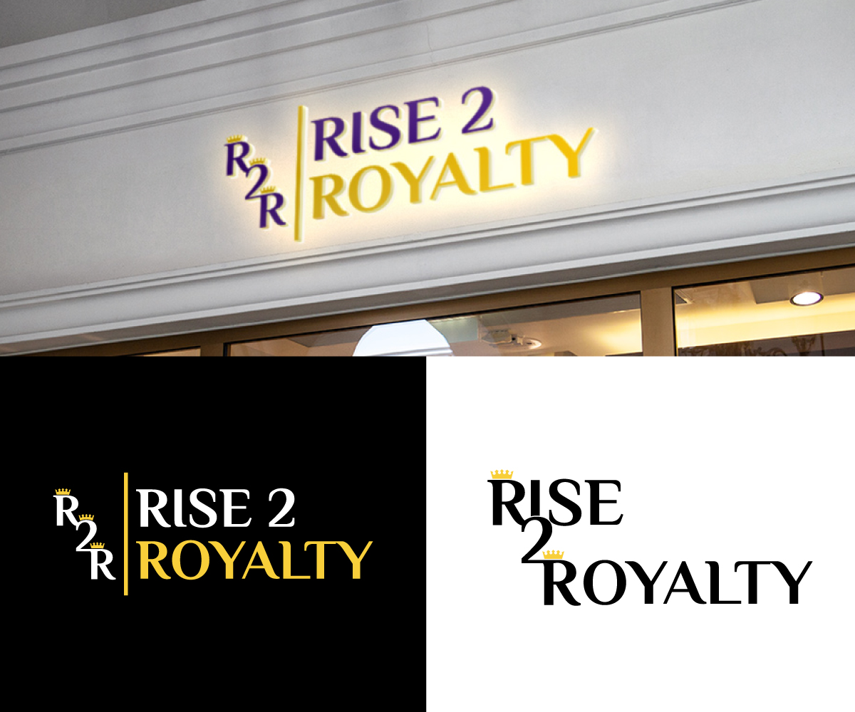 Logo Design by Lovly Design for Rise2Royalty | Design #27082520