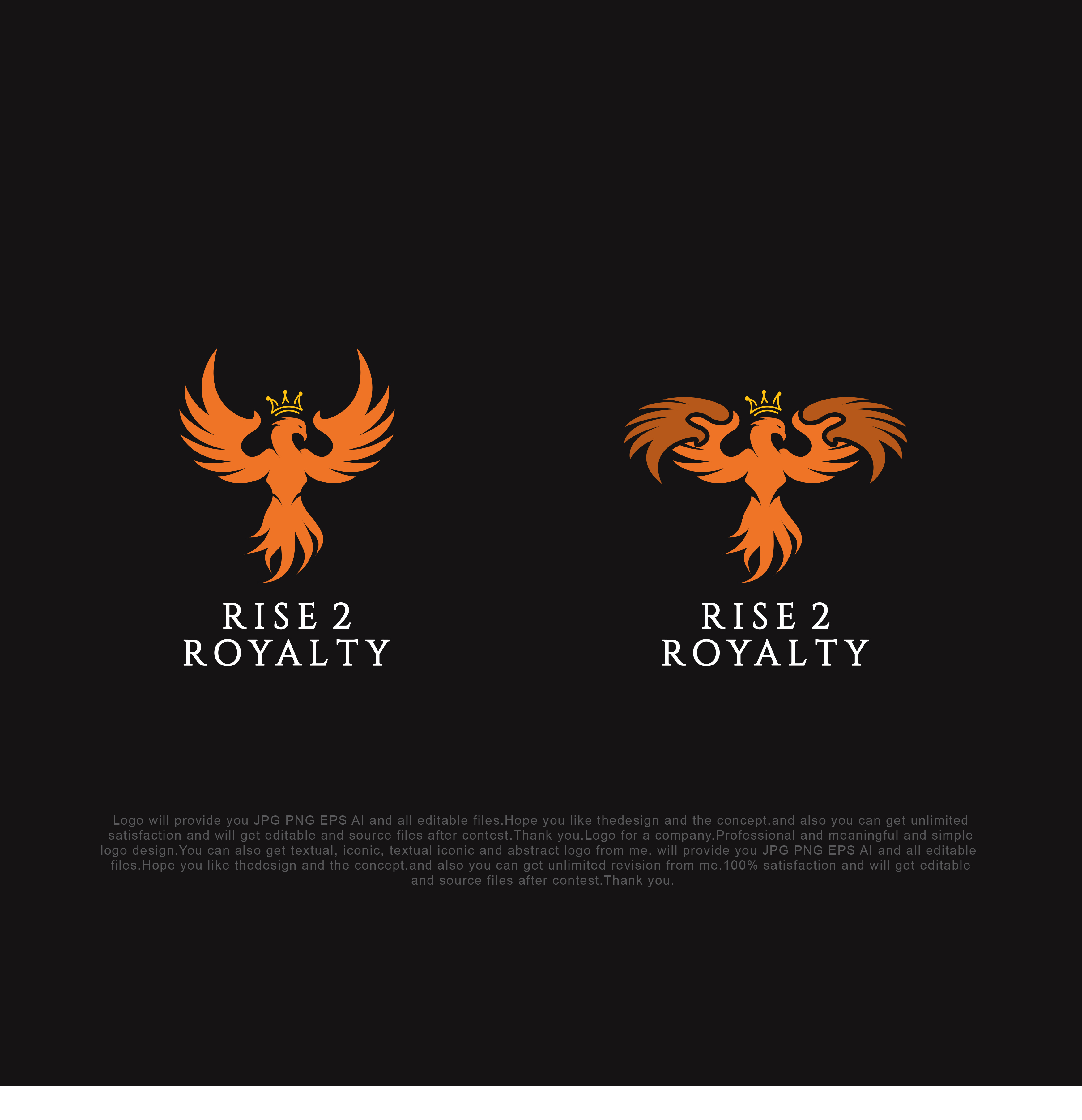 Logo Design by OviBanik for Rise2Royalty | Design #27082546