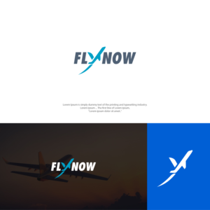 FLYNOW | Logo Design by ideaz2050
