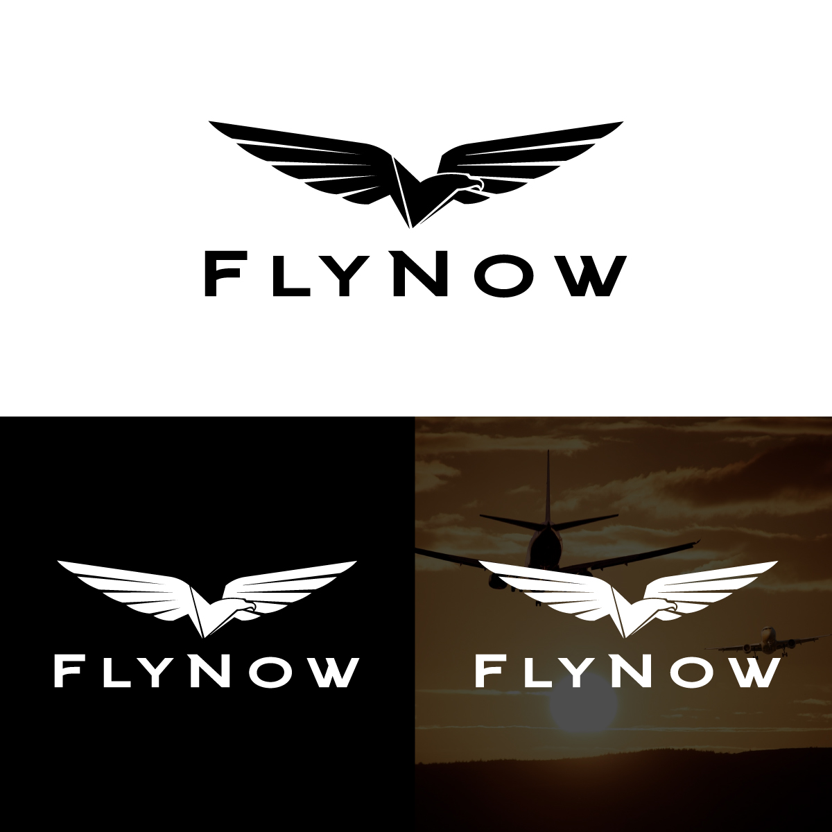 Logo Design by egr__ for FLYNOW | Design #27082347
