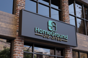 HomeGround Jiu-Jitsu | Diseño de Logo por makerlogoz