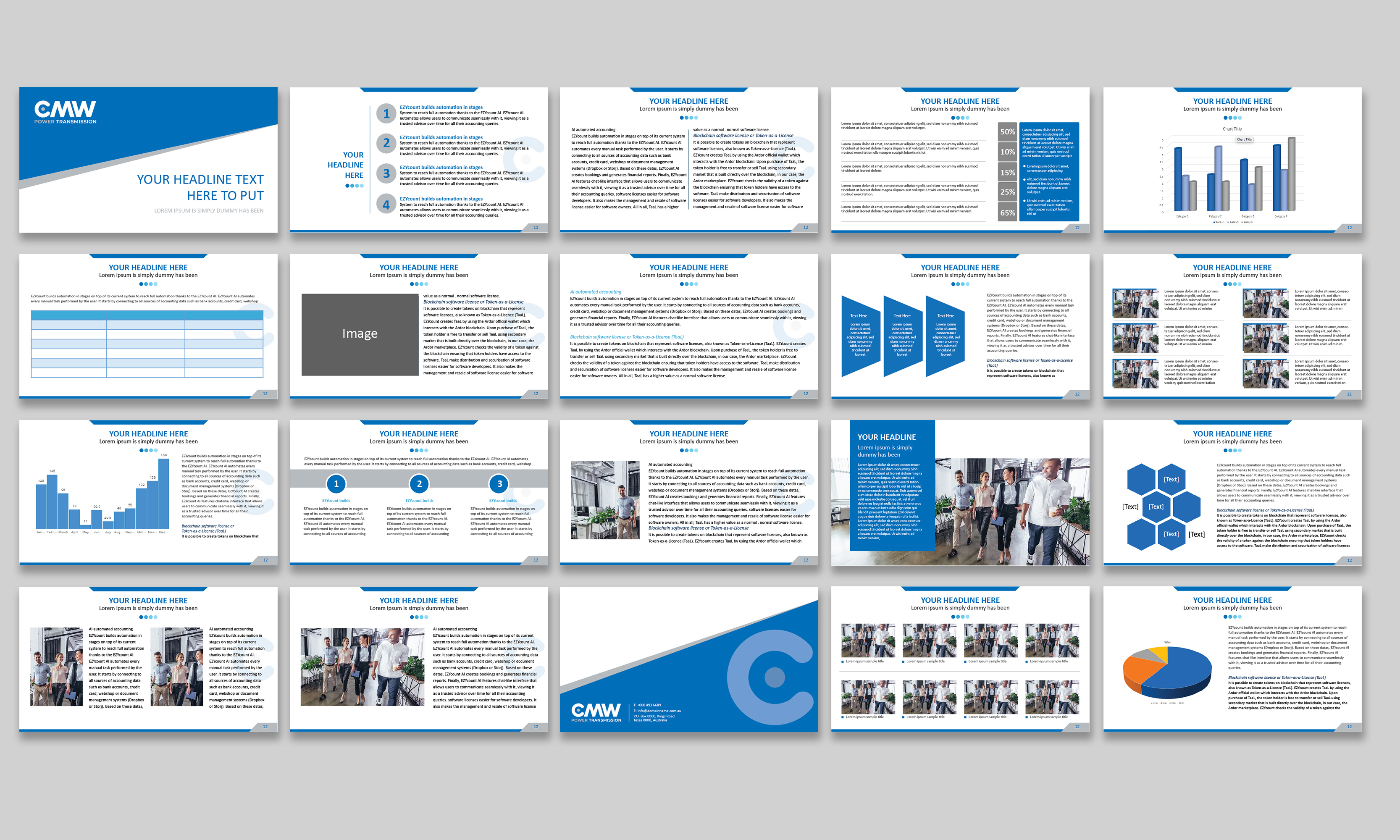 PowerPoint Design by kousik for GROUPE Thomas Vidal | Design #27166291