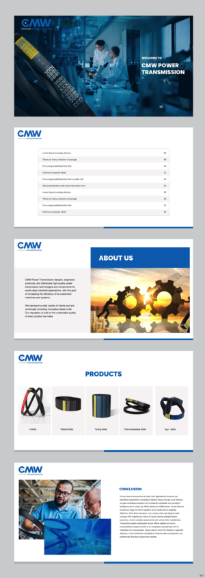 PowerPoint Design by pb for GROUPE Thomas Vidal | Design: #27084601