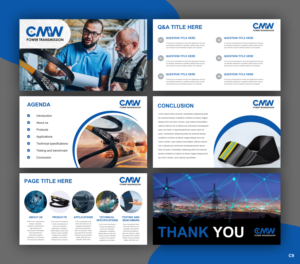 PowerPoint Design by pb for GROUPE Thomas Vidal | Design: #27084603